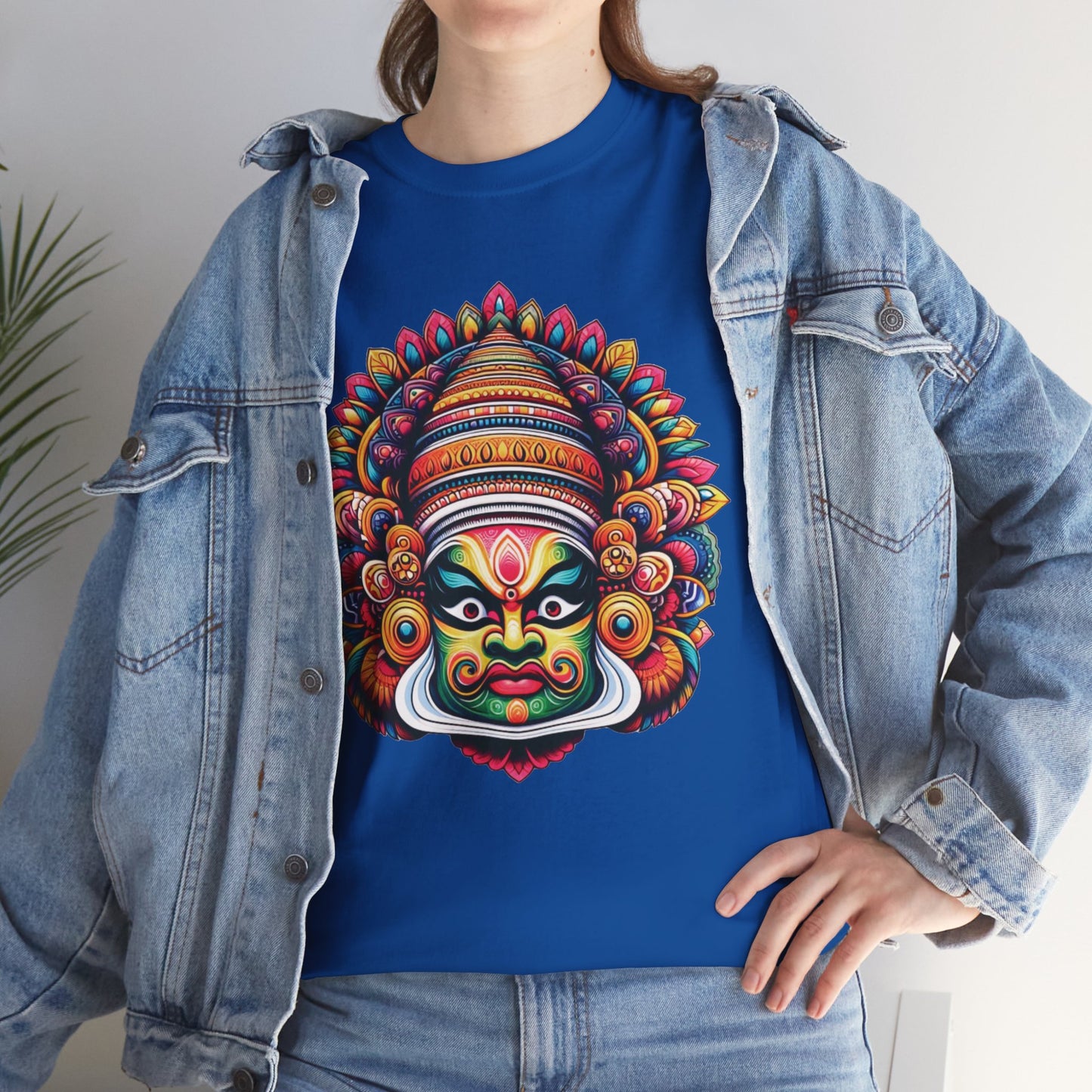 Exclusive Kathakali Face T-Shirt – Limited Edition Cultural Streetwear