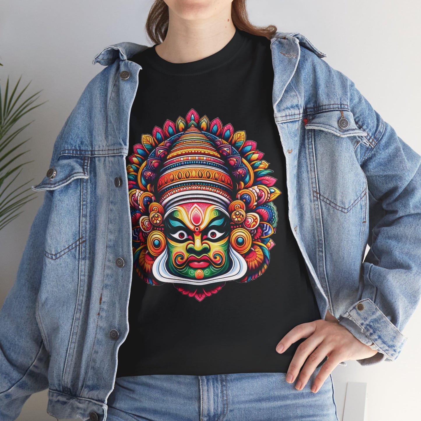 Exclusive Kathakali Face T-Shirt – Limited Edition Cultural Streetwear