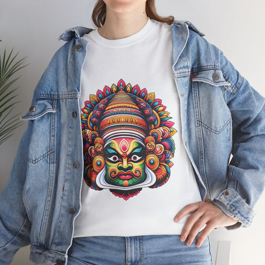 Exclusive Kathakali Face T-Shirt – Limited Edition Cultural Streetwear