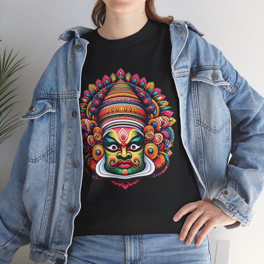 Exclusive Kathakali Face T-Shirt – Limited Edition Cultural Streetwear